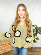 Deal of the Day: Peace of Mind Sweater-125 Sweater-Pol-Heathered Boho Boutique, Women's Fashion and Accessories in Palmetto, FL