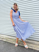 Sunline Tie-Strap Dress-230 DRESSES/JUMPSUITS/ROMPERS-DAVI & DANI-Heathered Boho Boutique, Women's Fashion and Accessories in Palmetto, FL