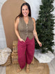 My Crew Sweater Vest-220 Cardigans/ Kimonos-ODDI-Heathered Boho Boutique, Women's Fashion and Accessories in Palmetto, FL