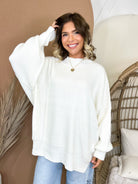 On Your Mind Pullover-120 LONG SLEEVE TOPS-ZENANA-Heathered Boho Boutique, Women's Fashion and Accessories in Palmetto, FL