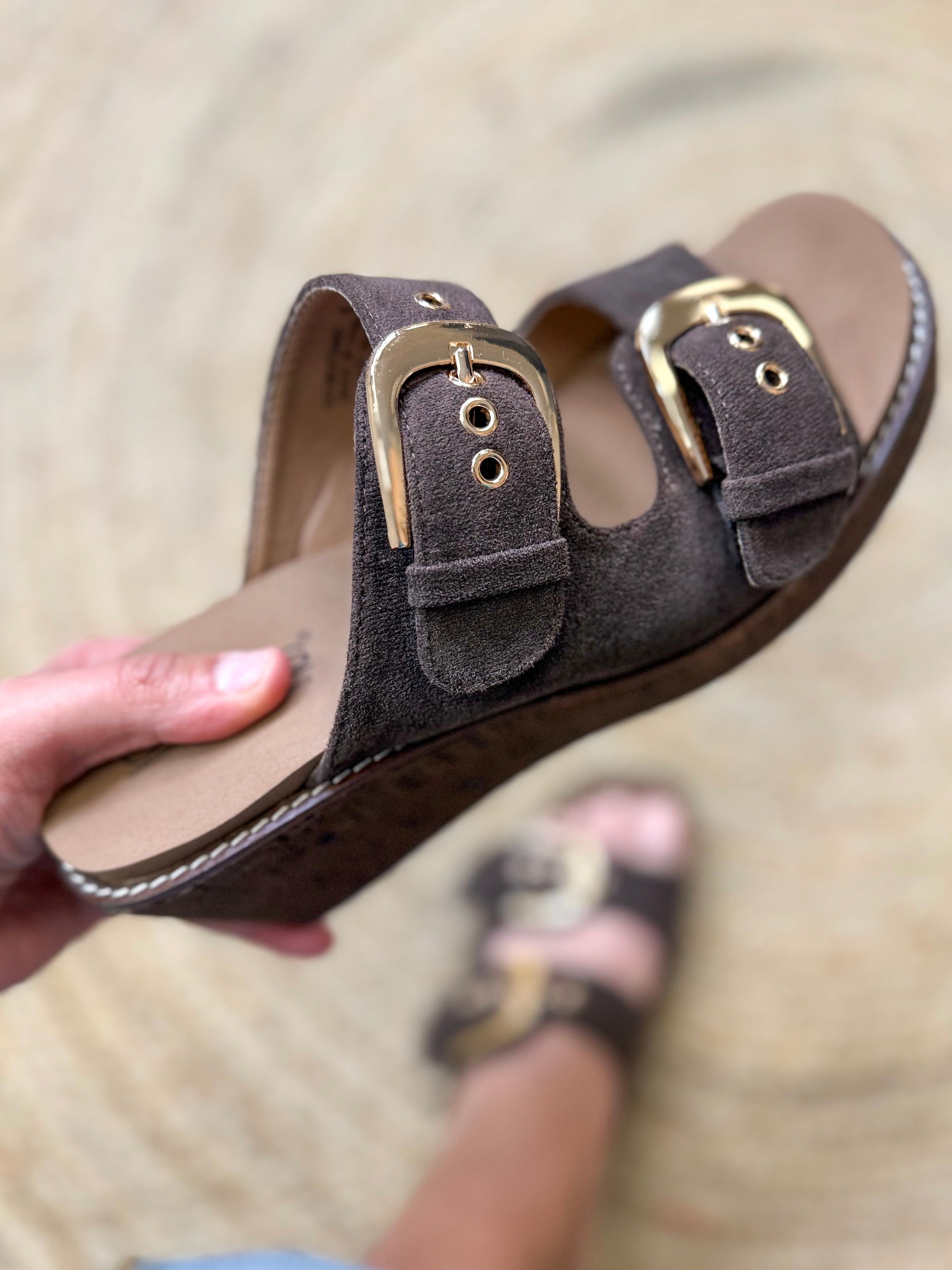 Double Dare Wedges-350 SHOES-CORKYS-Heathered Boho Boutique, Women's Fashion and Accessories in Palmetto, FL