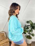 Highlighter Crewneck-120 Long Sleeve Tops-Oddi-Heathered Boho Boutique, Women's Fashion and Accessories in Palmetto, FL