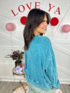 RESTOCK : Waiting to Bloom Top-120 Long Sleeve Tops-Easel-Heathered Boho Boutique, Women's Fashion and Accessories in Palmetto, FL