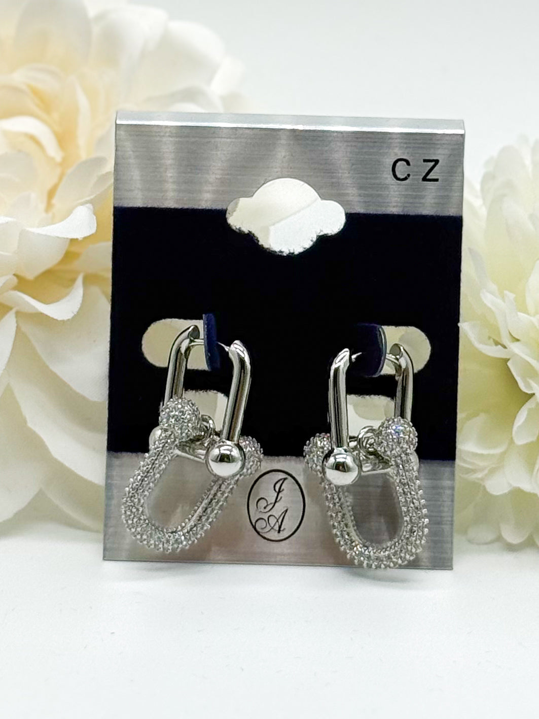 The Real Deal Horseshoe Earrings-310 Jewelry-Joseph Anthony NY, Inc-Heathered Boho Boutique, Women's Fashion and Accessories in Palmetto, FL