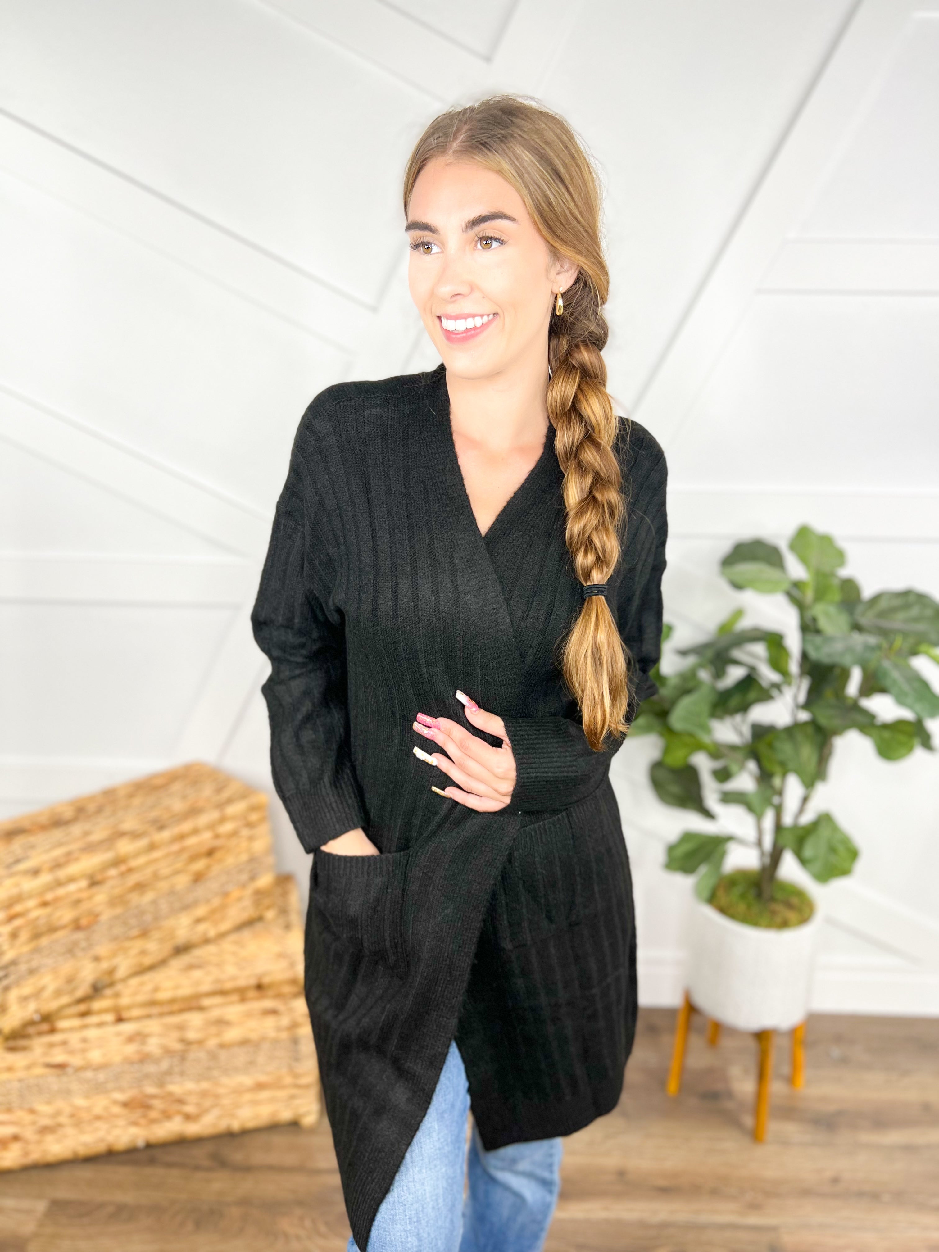 RESTOCK: Safe Haven Cardigan-220 Cardigans/ Kimonos-Adora-Heathered Boho Boutique, Women's Fashion and Accessories in Palmetto, FL