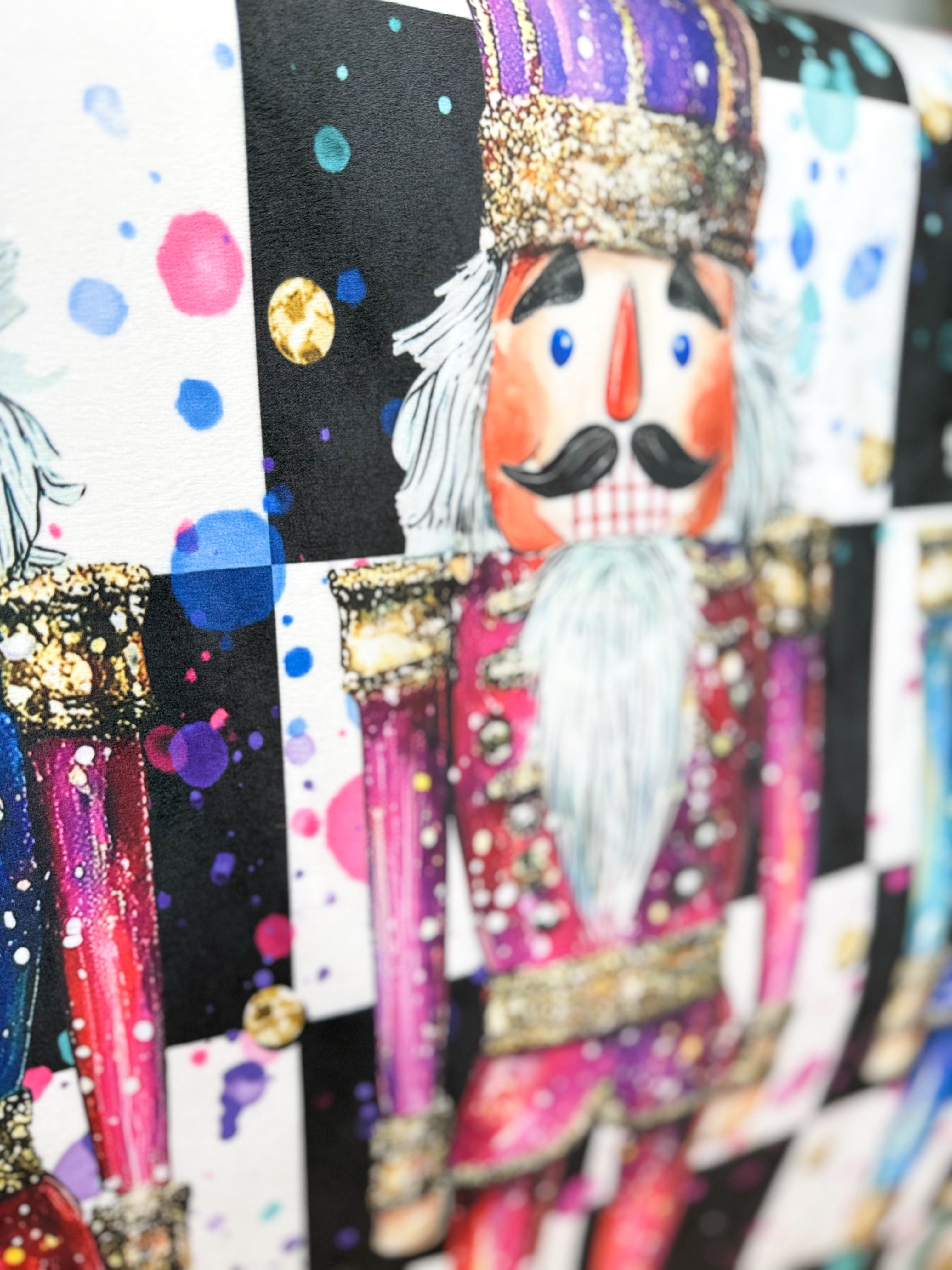 Nutcracker Remix Cloud Luxe Blanket-340 Other Accessories-Heathered Boho-Heathered Boho Boutique, Women's Fashion and Accessories in Palmetto, FL