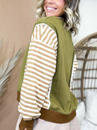 Between The Lines Pullover-120 LONG SLEEVE TOPS-HEIMISH-Heathered Boho Boutique, Women's Fashion and Accessories in Palmetto, FL