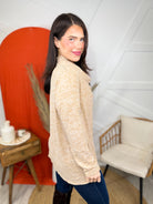 Journey Long Sleeve Top-120 LONG SLEEVE TOPS-DEAR SCARLETT-Heathered Boho Boutique, Women's Fashion and Accessories in Palmetto, FL