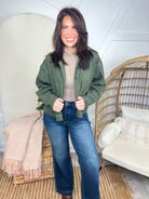 Your Favorite Girl Jacket-200 JACKETS/SHACKETS-BIBI-Heathered Boho Boutique, Women's Fashion and Accessories in Palmetto, FL