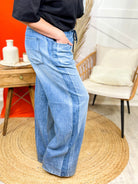 Magical Moment Wide Leg by Judy Blue-190 JEANS-Judy Blue-Heathered Boho Boutique, Women's Fashion and Accessories in Palmetto, FL