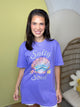 Salty Soul Seashell Rhinestone Graphic Tee-130 Graphic Tees-Heathered Boho-Heathered Boho Boutique, Women's Fashion and Accessories in Palmetto, FL