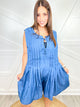 Big Sky Romper-230 Dresses/Jumpsuits/Rompers-ODDI-Heathered Boho Boutique, Women's Fashion and Accessories in Palmetto, FL