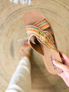 Island Time Sandals-350 SHOES-FORTUNE DYNAMIC-Heathered Boho Boutique, Women's Fashion and Accessories in Palmetto, FL