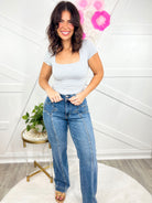 Star Crossed Wide Leg by Judy Blue-190 Jeans-Judy Blue-Heathered Boho Boutique, Women's Fashion and Accessories in Palmetto, FL