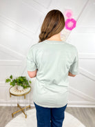 Sparkly Shamrock Graphic Tee-130 Graphic Tees-Heathered Boho-Heathered Boho Boutique, Women's Fashion and Accessories in Palmetto, FL