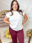 Restock: Everyday Tee-110 SHORT SLEEVE TOP-Zenana-Heathered Boho Boutique, Women's Fashion and Accessories in Palmetto, FL