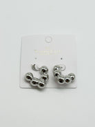 Bubble in V Hoop-310 Jewelry-Treasure Jewels-Heathered Boho Boutique, Women's Fashion and Accessories in Palmetto, FL