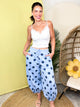 Restock: Dot It Your Way Balloon Pants-150 PANTS-ODDI-Heathered Boho Boutique, Women's Fashion and Accessories in Palmetto, FL