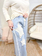 Restock: Stars in Her Eyes Pants-150 PANTS-POL-Heathered Boho Boutique, Women's Fashion and Accessories in Palmetto, FL