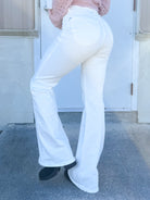 Pure Intentions Tummy Control Flare by Judy Blue-190 JEANS-Judy Blue-Heathered Boho Boutique, Women's Fashion and Accessories in Palmetto, FL