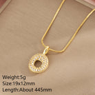 All About YOU Initial Necklace-310 JEWELRY-NIHAO JEWELRY-Heathered Boho Boutique, Women's Fashion and Accessories in Palmetto, FL