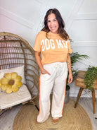 Dog Mom Graphic Tee-130 Graphic Tees-TRES BIEN-Heathered Boho Boutique, Women's Fashion and Accessories in Palmetto, FL