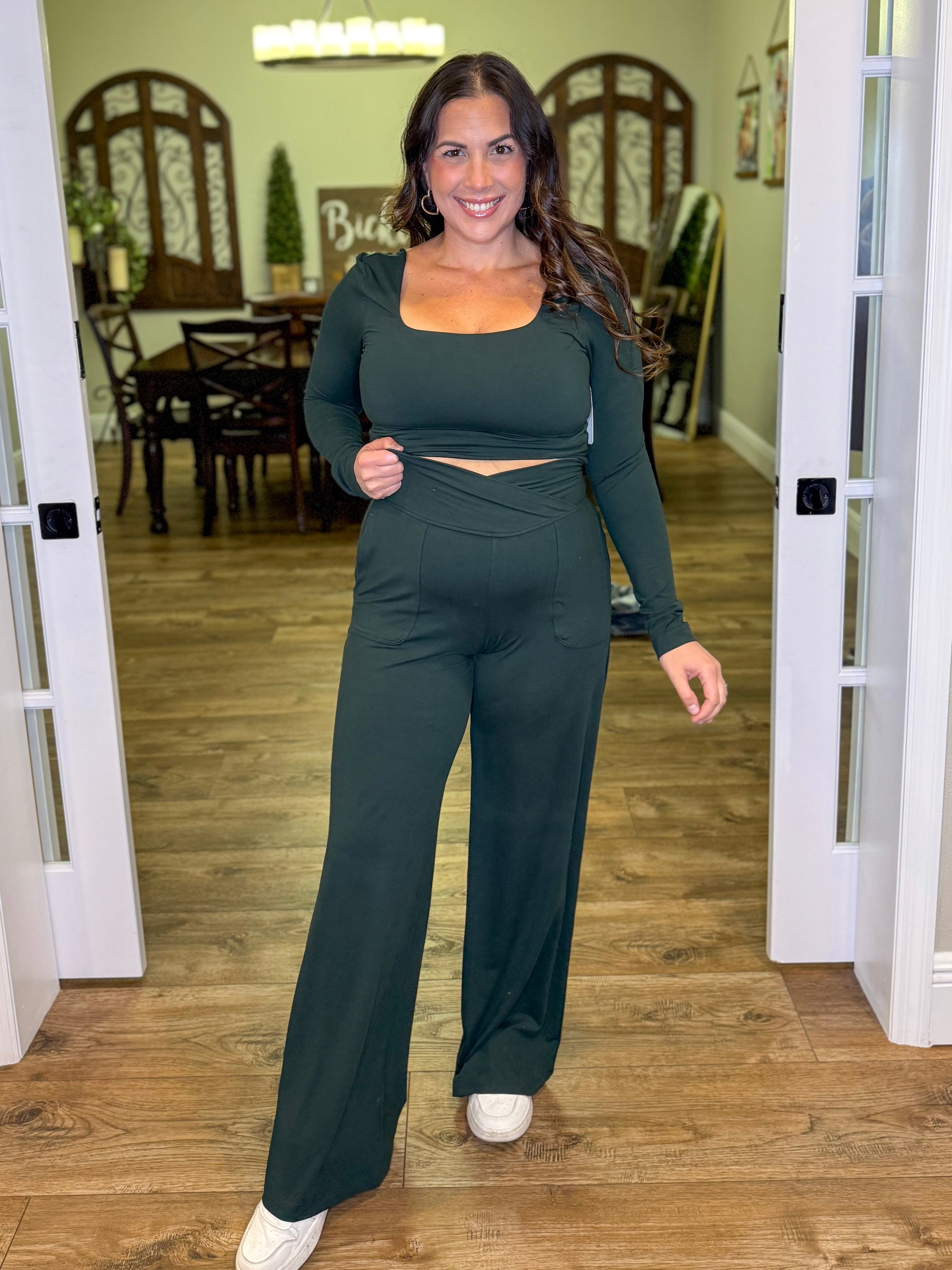 Restock: Check Me Out Pants-150 PANTS-Rae Mode-Heathered Boho Boutique, Women's Fashion and Accessories in Palmetto, FL