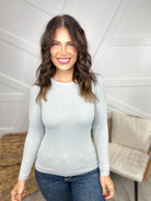 Restock: Take Your Time Seamless Top-120 Long Sleeve Tops-YELETE-Heathered Boho Boutique, Women's Fashion and Accessories in Palmetto, FL