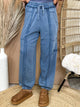 Washed & Unbothered Cargo Joggers-150 PANTS-VERY J-Heathered Boho Boutique, Women's Fashion and Accessories in Palmetto, FL