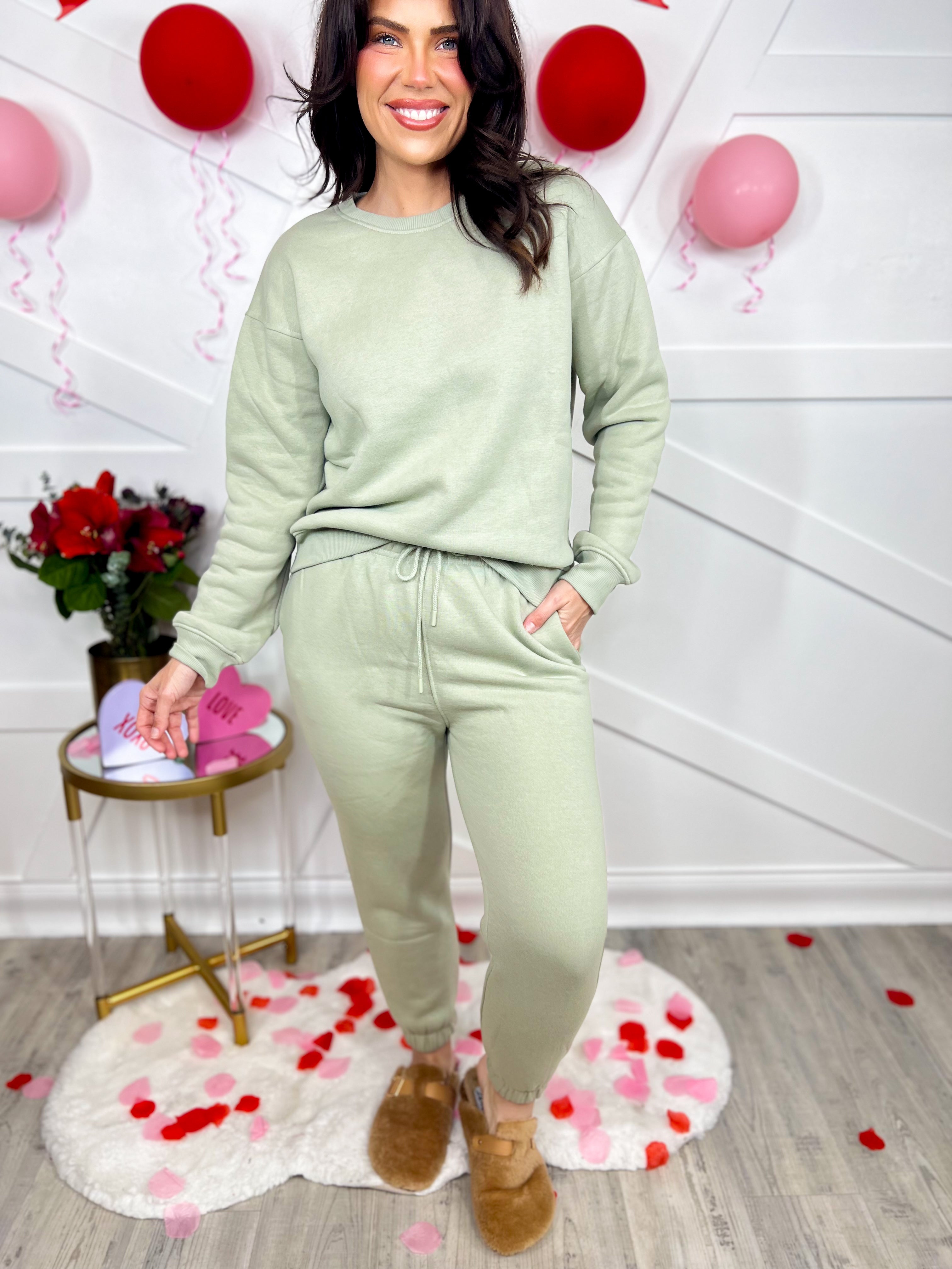 Restock: Classic Move Pants-150 PANTS-Mono B-Heathered Boho Boutique, Women's Fashion and Accessories in Palmetto, FL