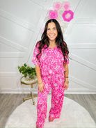 RESTOCK : Cabana Set - Hot Pink-230 Dresses/Jumpsuits/Rompers-DEAR SCARLETT-Heathered Boho Boutique, Women's Fashion and Accessories in Palmetto, FL