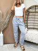 Restock: Easy Does It Joggers-150 PANTS-ZENANA-Heathered Boho Boutique, Women's Fashion and Accessories in Palmetto, FL