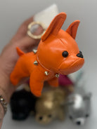 Large Bulldog Keychain-340 Other Accessories-Queens Designs-Heathered Boho Boutique, Women's Fashion and Accessories in Palmetto, FL