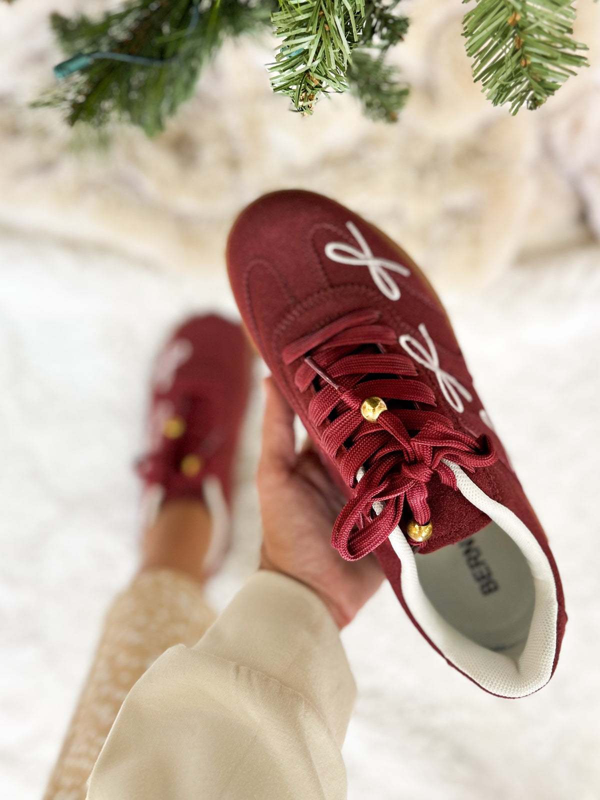 Brittany Bow Low Top Sneakers-350 SHOES-Let's See Style-Heathered Boho Boutique, Women's Fashion and Accessories in Palmetto, FL