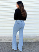 Street Style Flare by Judy Blue-190 JEANS-Judy Blue-Heathered Boho Boutique, Women's Fashion and Accessories in Palmetto, FL