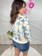 Lookout Floral Sweater-125 Sweater-Ten22-Heathered Boho Boutique, Women's Fashion and Accessories in Palmetto, FL