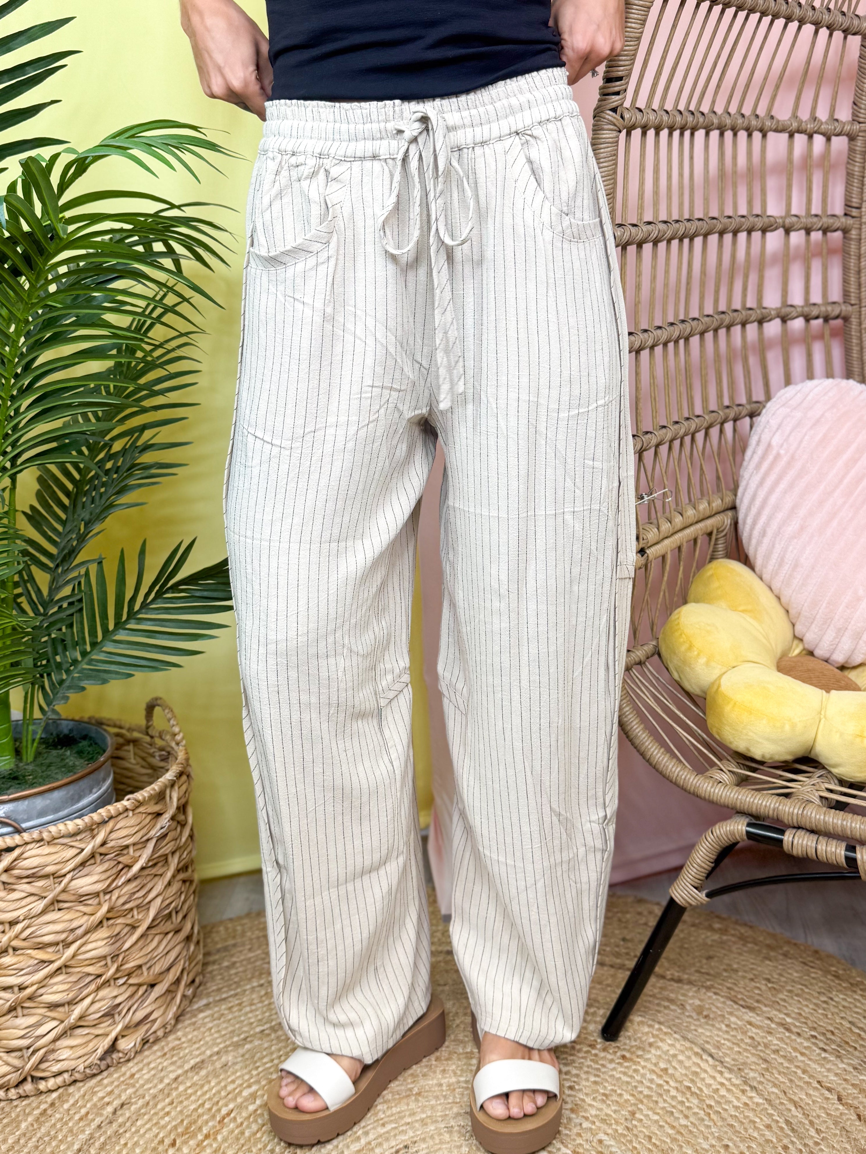 Restock: Weekender Pants-150 PANTS-Oddi-Heathered Boho Boutique, Women's Fashion and Accessories in Palmetto, FL
