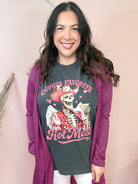 Cupid's Hot Mess Graphic Tee-130 Graphic Tees-Heathered Boho-Heathered Boho Boutique, Women's Fashion and Accessories in Palmetto, FL
