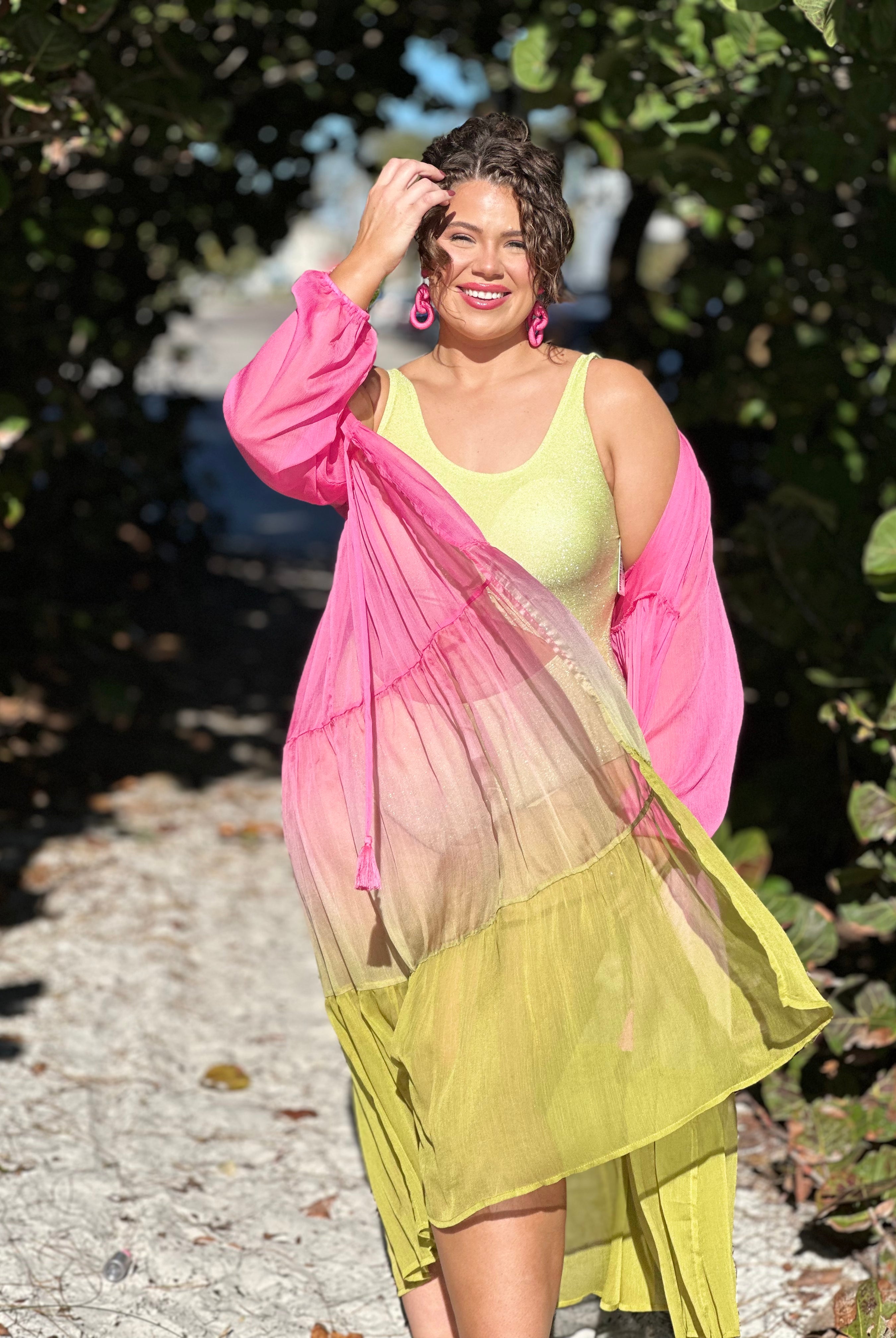 RESTOCK : Fairytale Ending Duster Cardigan Kimono-220 Cardigans/ Kimonos-Oddi-Heathered Boho Boutique, Women's Fashion and Accessories in Palmetto, FL
