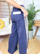 Touch of Polka Dot Pants-150 PANTS-ODDI-Heathered Boho Boutique, Women's Fashion and Accessories in Palmetto, FL