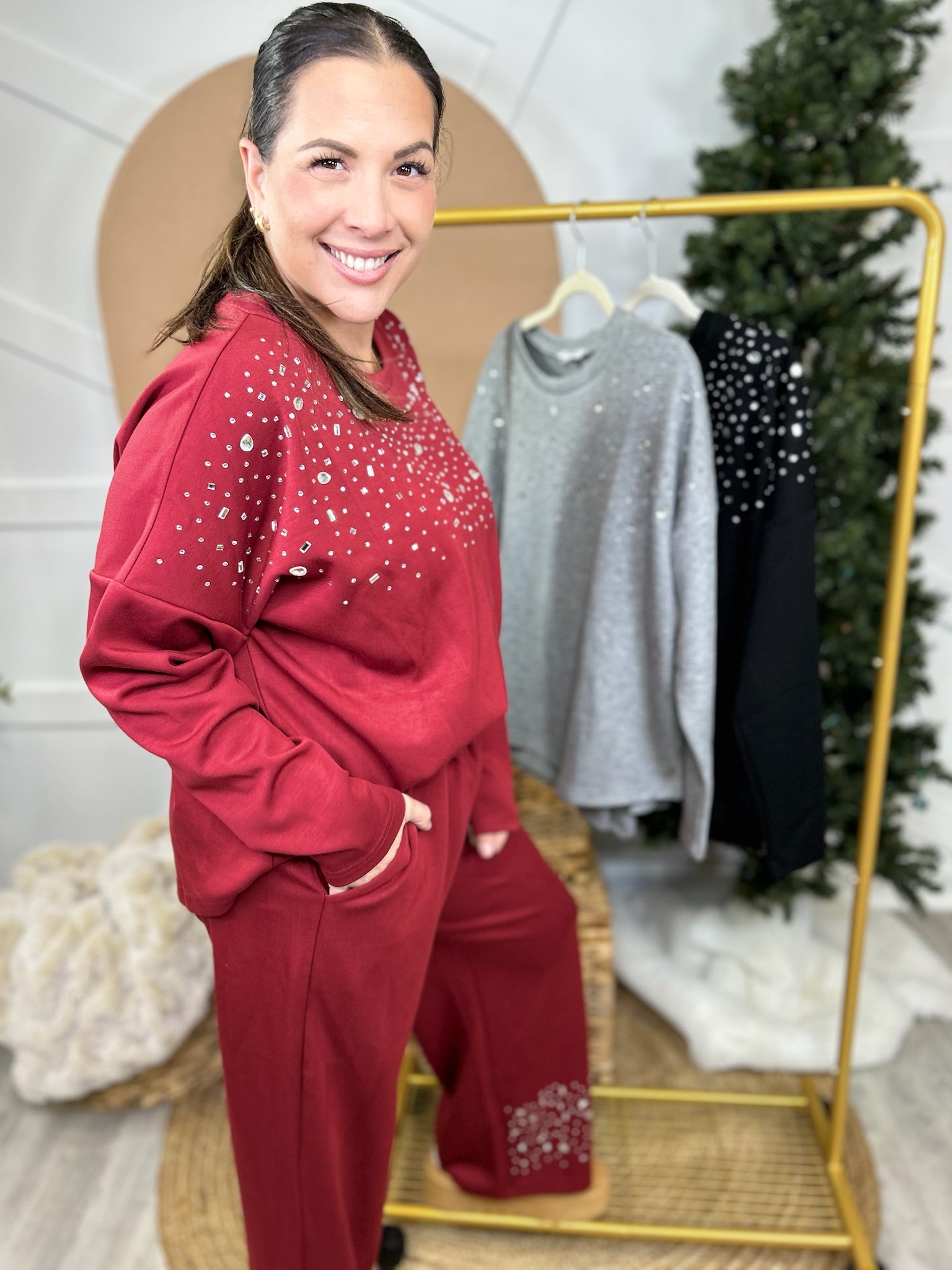 New Standards Set-240 Activewear/Sets-SPIN USA-Heathered Boho Boutique, Women's Fashion and Accessories in Palmetto, FL