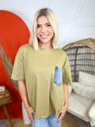 RESTOCK: Little Moments Top-110 SHORT SLEEVE TOP-SEW IN LOVE-Heathered Boho Boutique, Women's Fashion and Accessories in Palmetto, FL