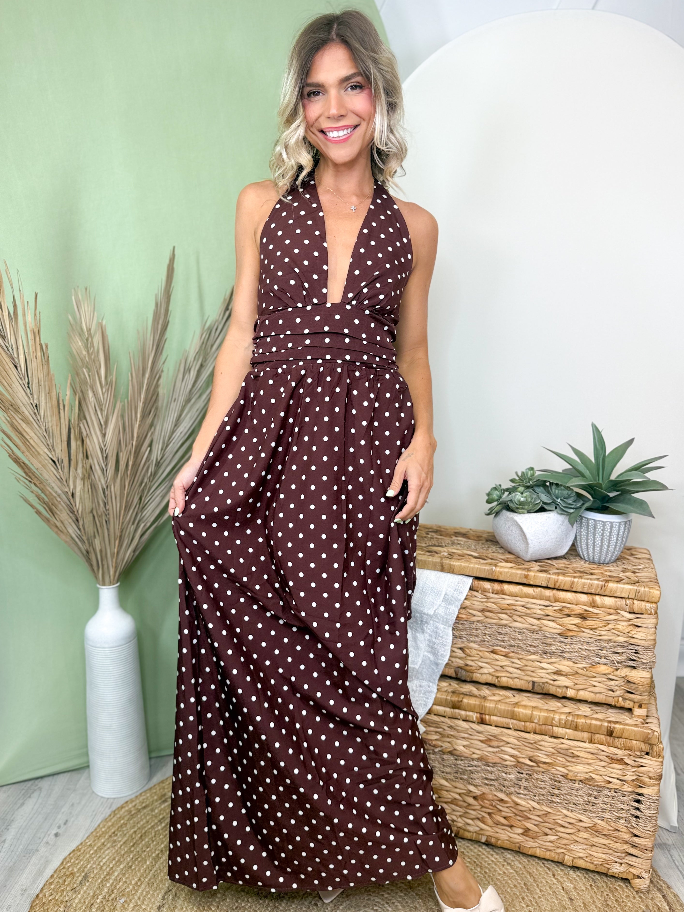 Statement Vacation Style Dress-230 DRESSES/JUMPSUITS/ROMPERS-Lovesoft-Heathered Boho Boutique, Women's Fashion and Accessories in Palmetto, FL