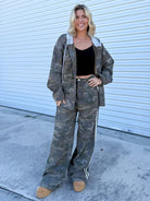 Restock: Camo Lovers French Terry Pants-150 PANTS-WHITE BIRCH-Heathered Boho Boutique, Women's Fashion and Accessories in Palmetto, FL