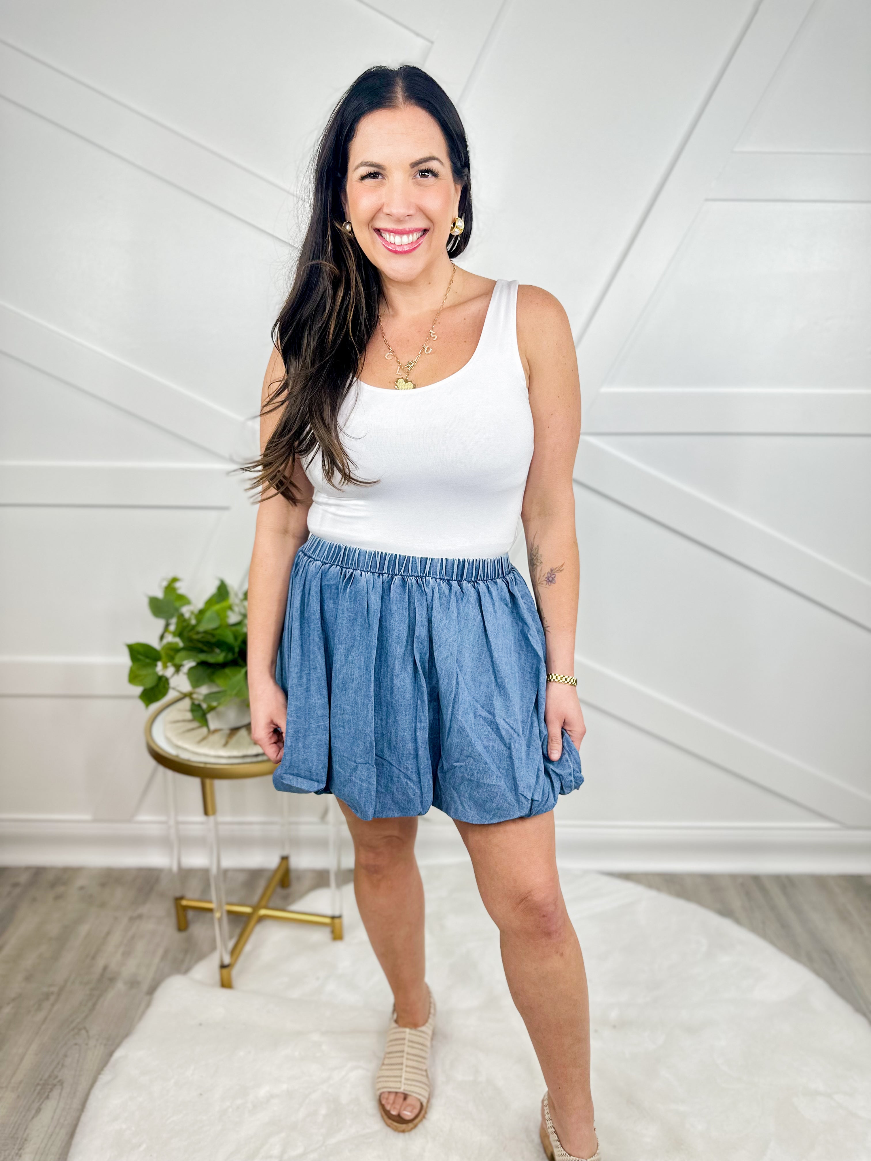 Grand Things Skirt-170 Skort/ Skirt-Sweet Generis-Heathered Boho Boutique, Women's Fashion and Accessories in Palmetto, FL