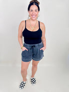 New Bestie Shorts-160 shorts-Jady K-Heathered Boho Boutique, Women's Fashion and Accessories in Palmetto, FL