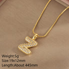 All About YOU Initial Necklace-310 JEWELRY-NIHAO JEWELRY-Heathered Boho Boutique, Women's Fashion and Accessories in Palmetto, FL