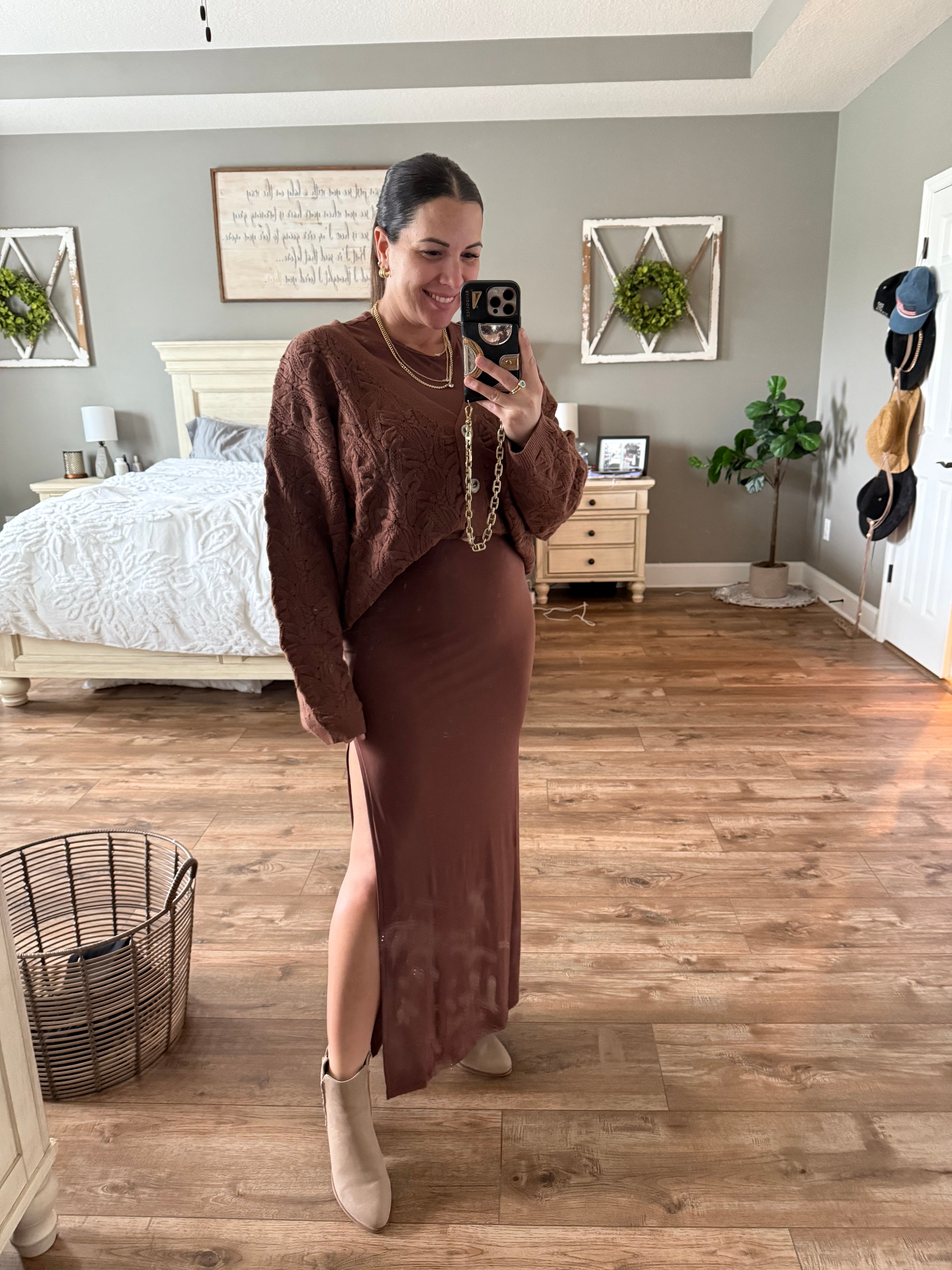 Chestnut Set-240 ACTIVEWEAR/SETS-HYFVE-Heathered Boho Boutique, Women's Fashion and Accessories in Palmetto, FL