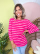 Nantucket Stripe Top-120 LONG SLEEVE TOPS-STITCH & CO-Heathered Boho Boutique, Women's Fashion and Accessories in Palmetto, FL