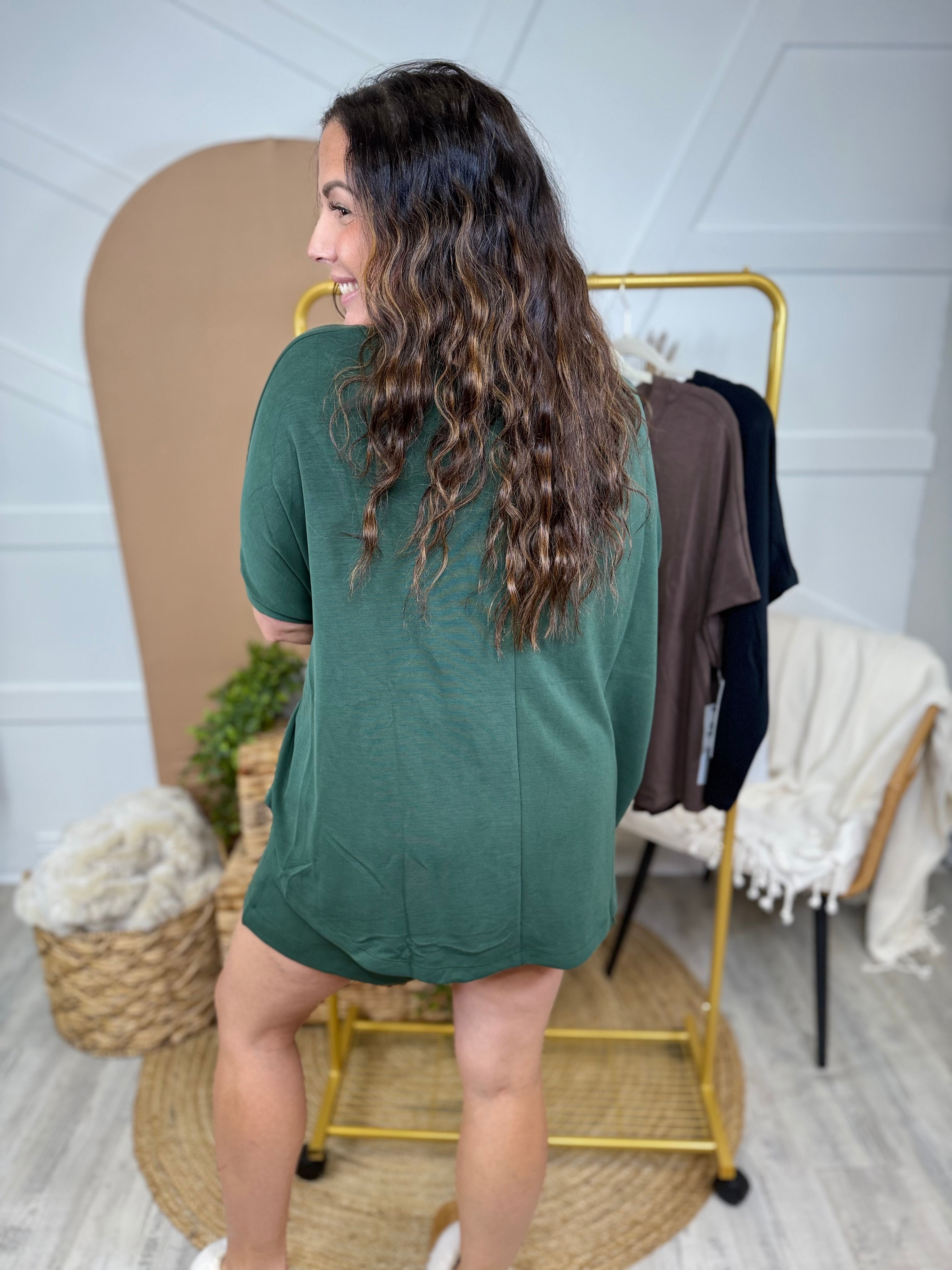 BLACK FRIDAY: Laguna Lounge Shorts-160 SHORTS-MONO B-Heathered Boho Boutique, Women's Fashion and Accessories in Palmetto, FL